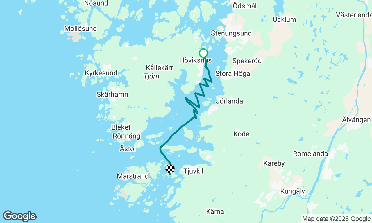 Höviksnäs to Nordön