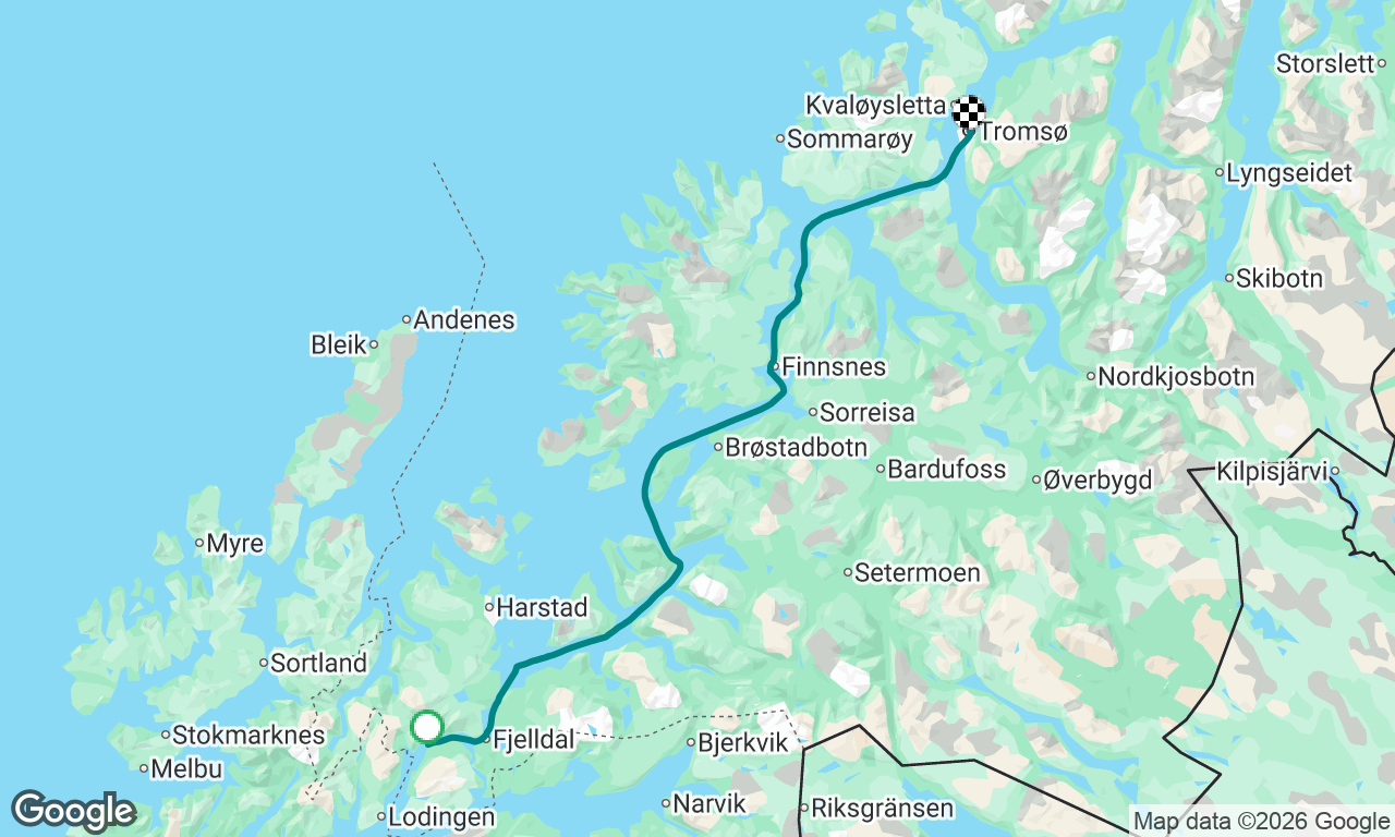 Voyage map