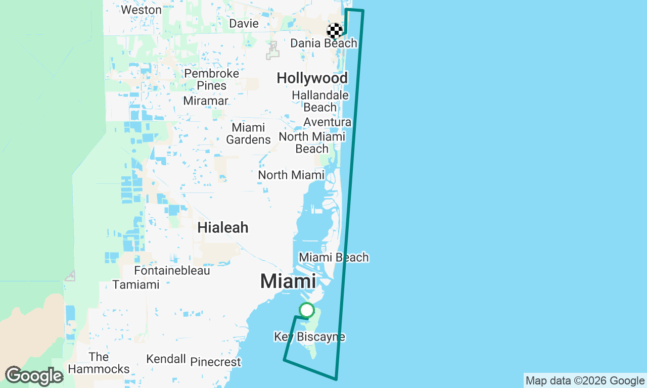 Miami to Ft Lauderdale
