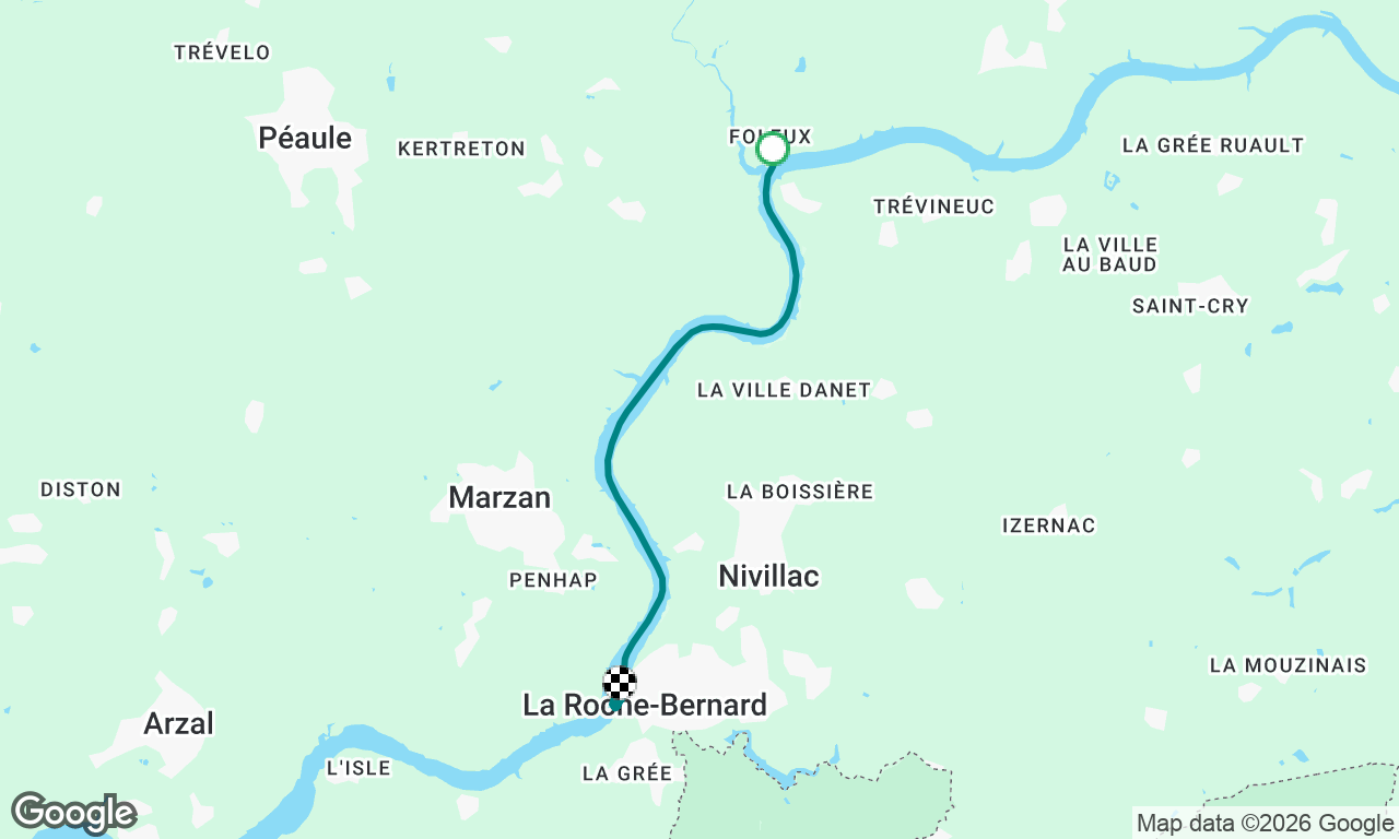 Folleux to La Roche Bernard