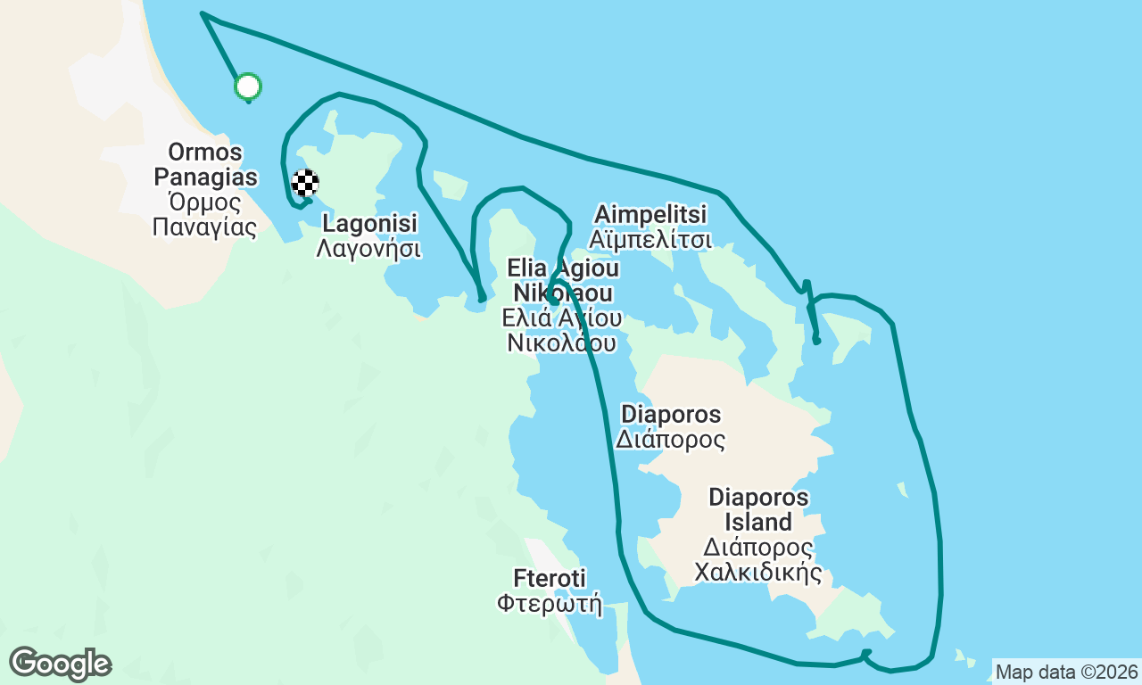 Voyage map