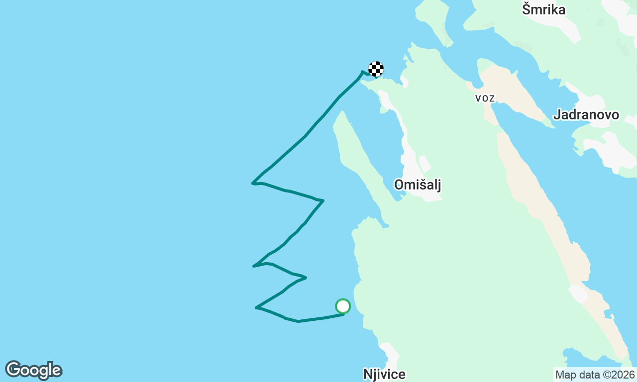 Voyage map