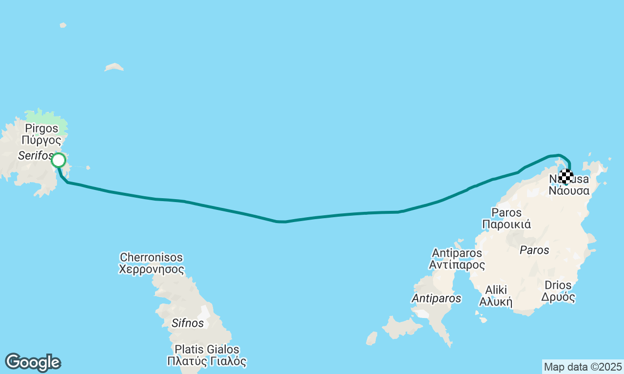Sifnos to Paros 