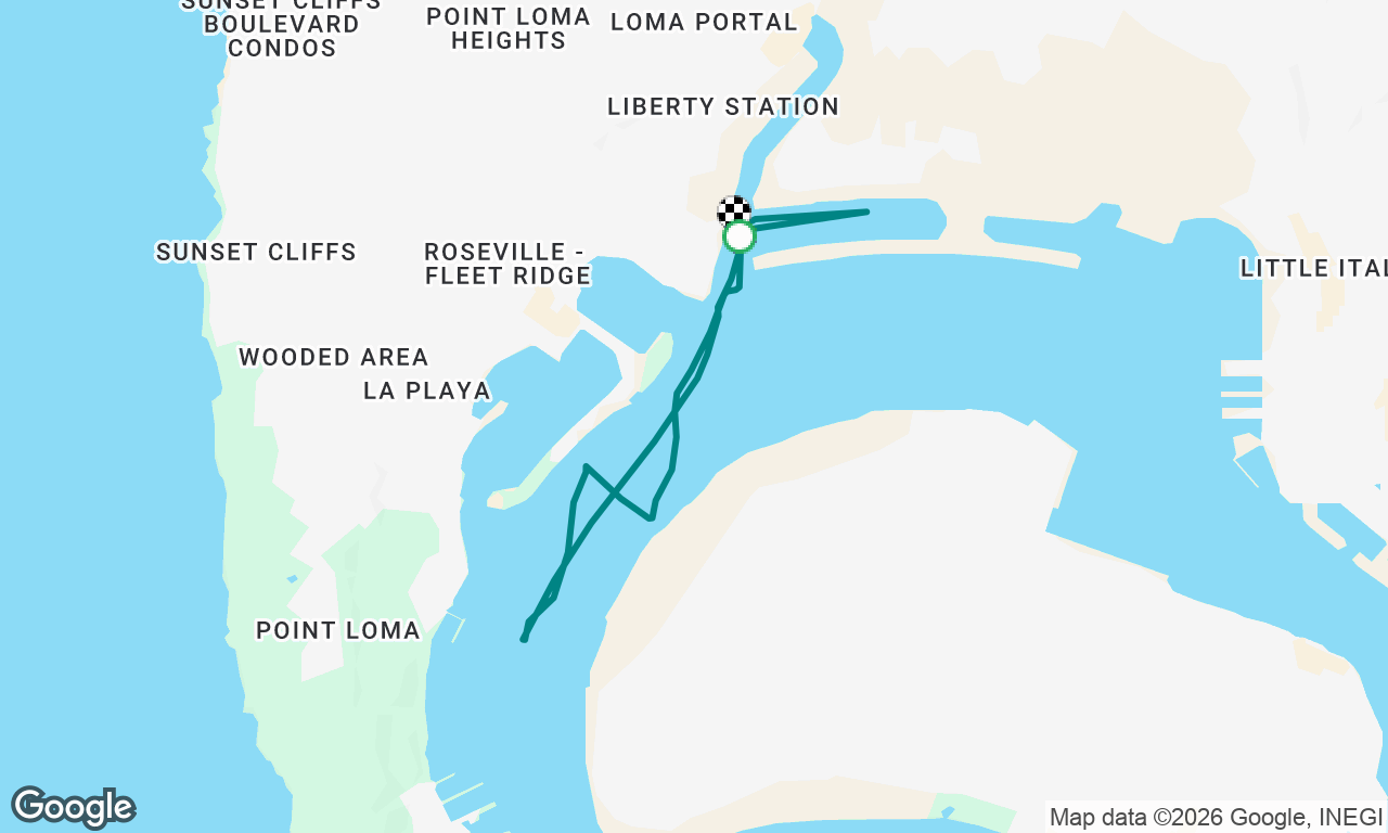 Voyage map