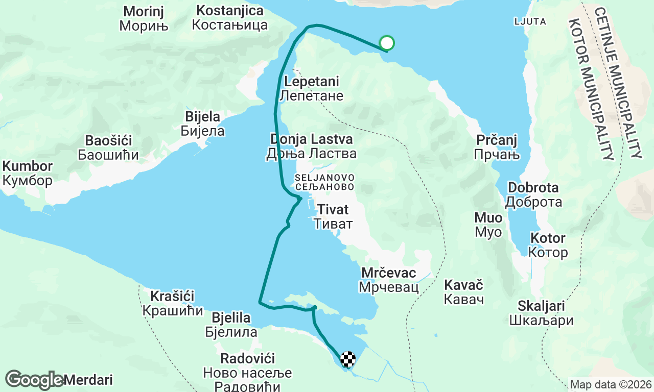Voyage map