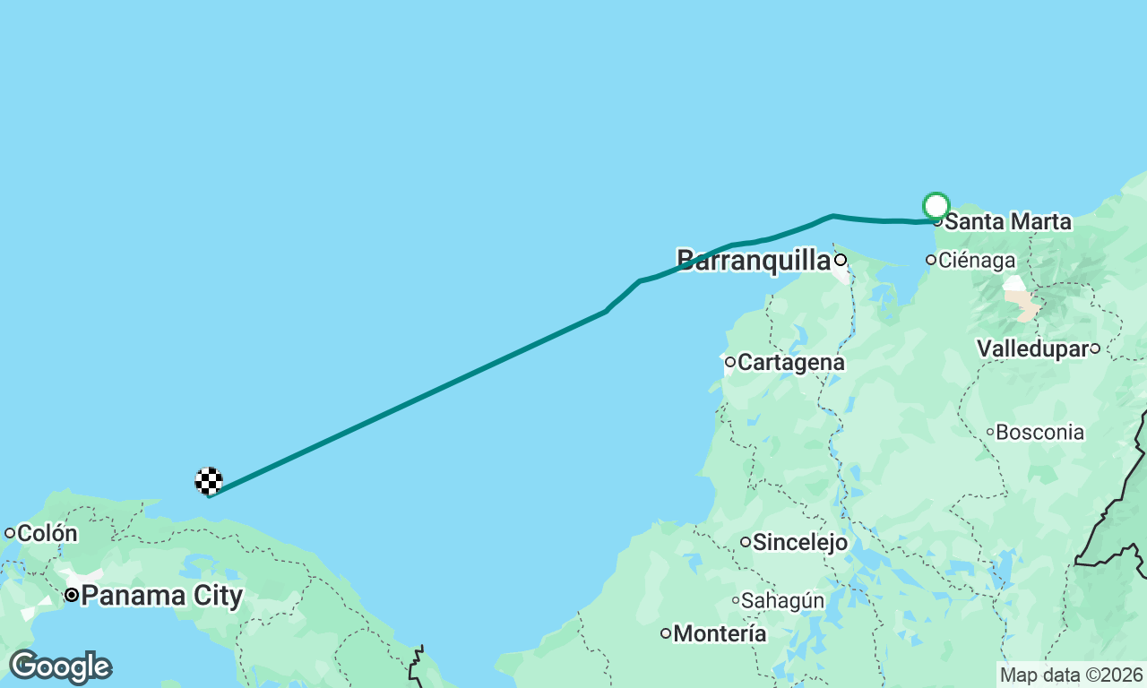 Colombia -> San Blas 