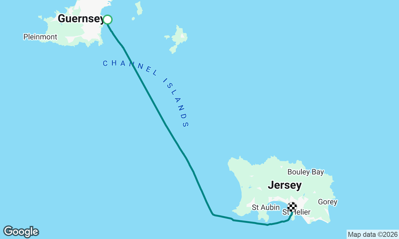 Guernsey to Jersey