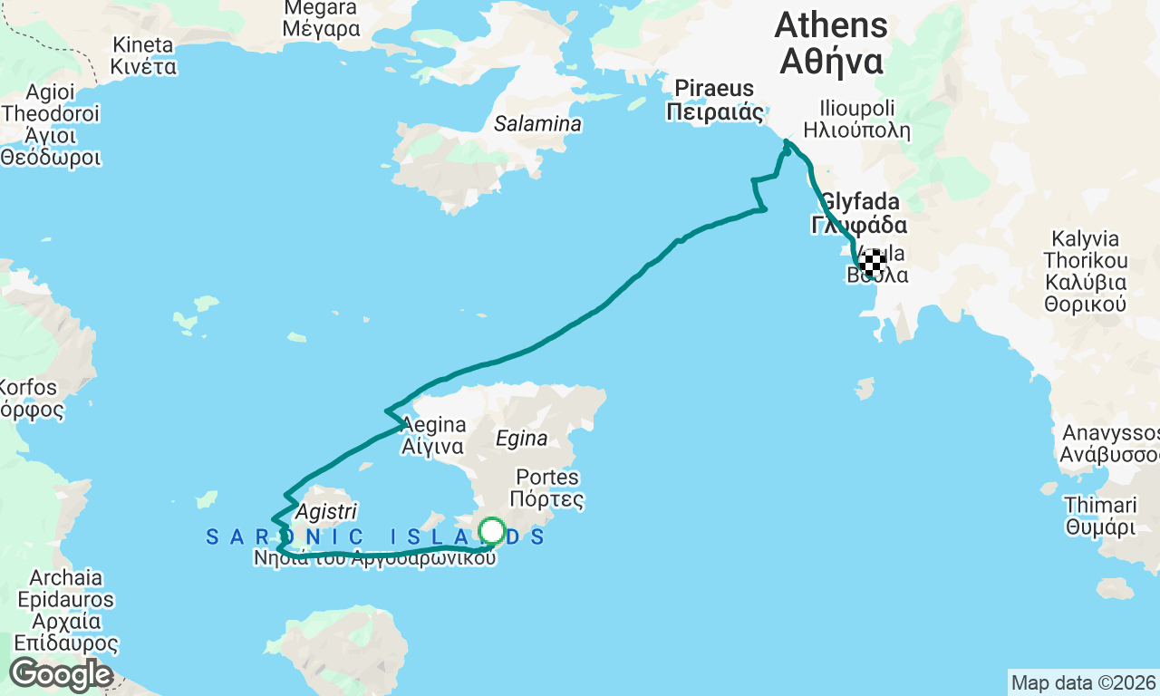Voyage map