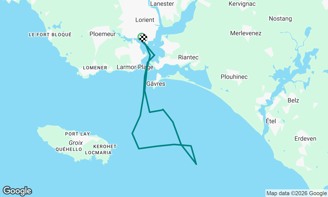 Voyage map
