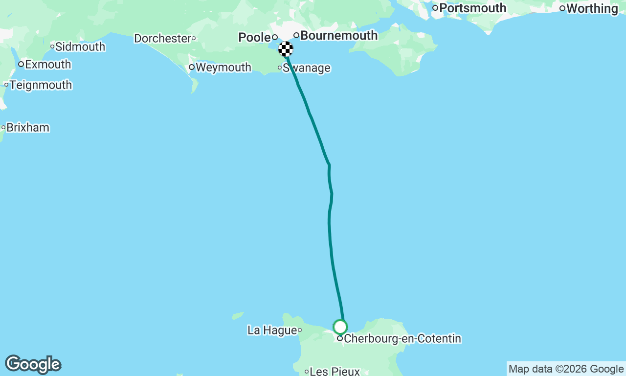  Cherbourg to Studland Bay Leg 11
