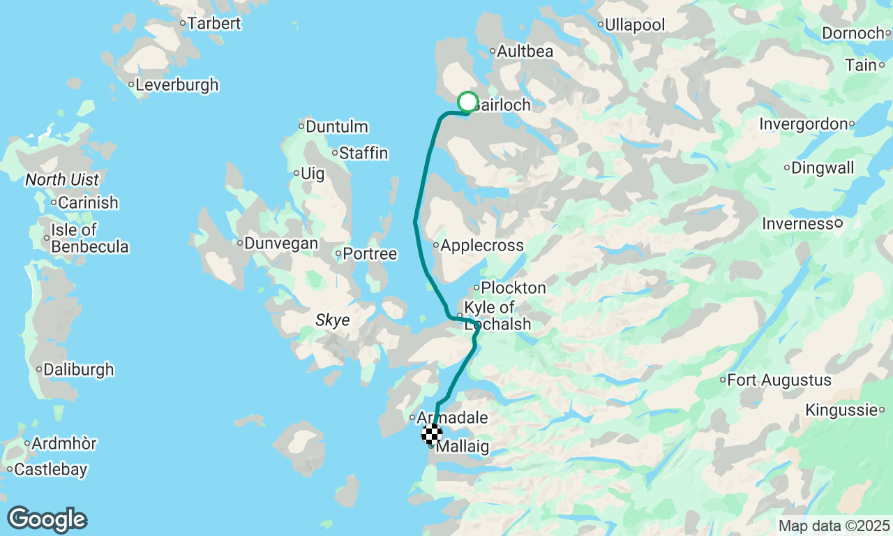 Loch Gairloch to Mallaig