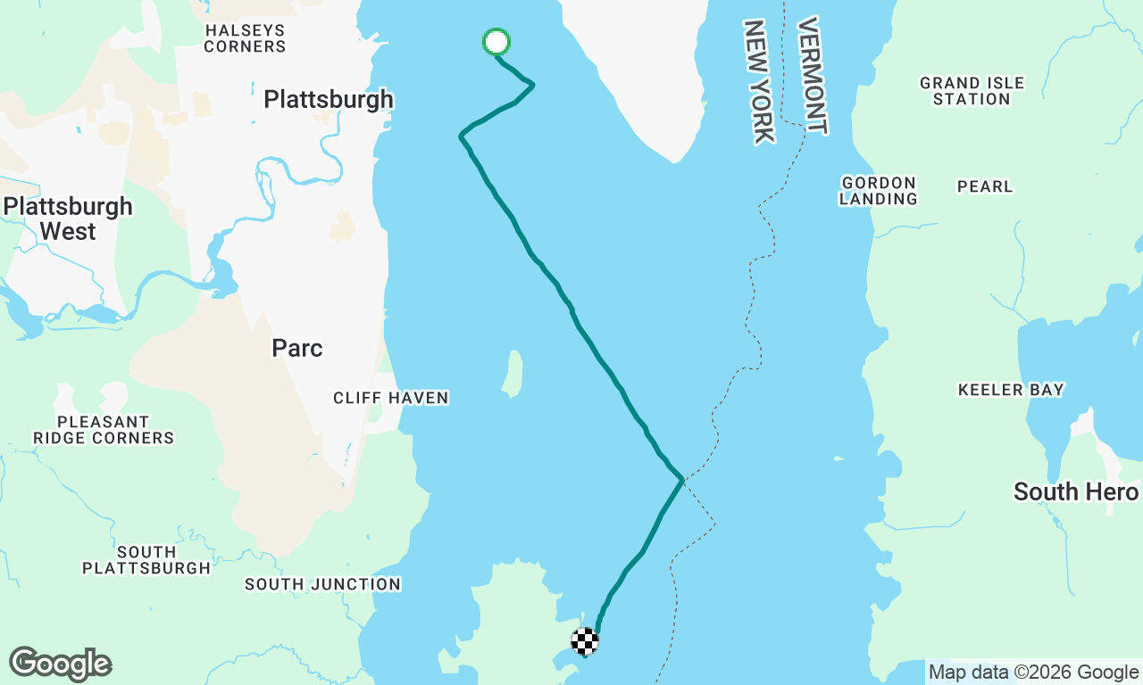 Voyage map