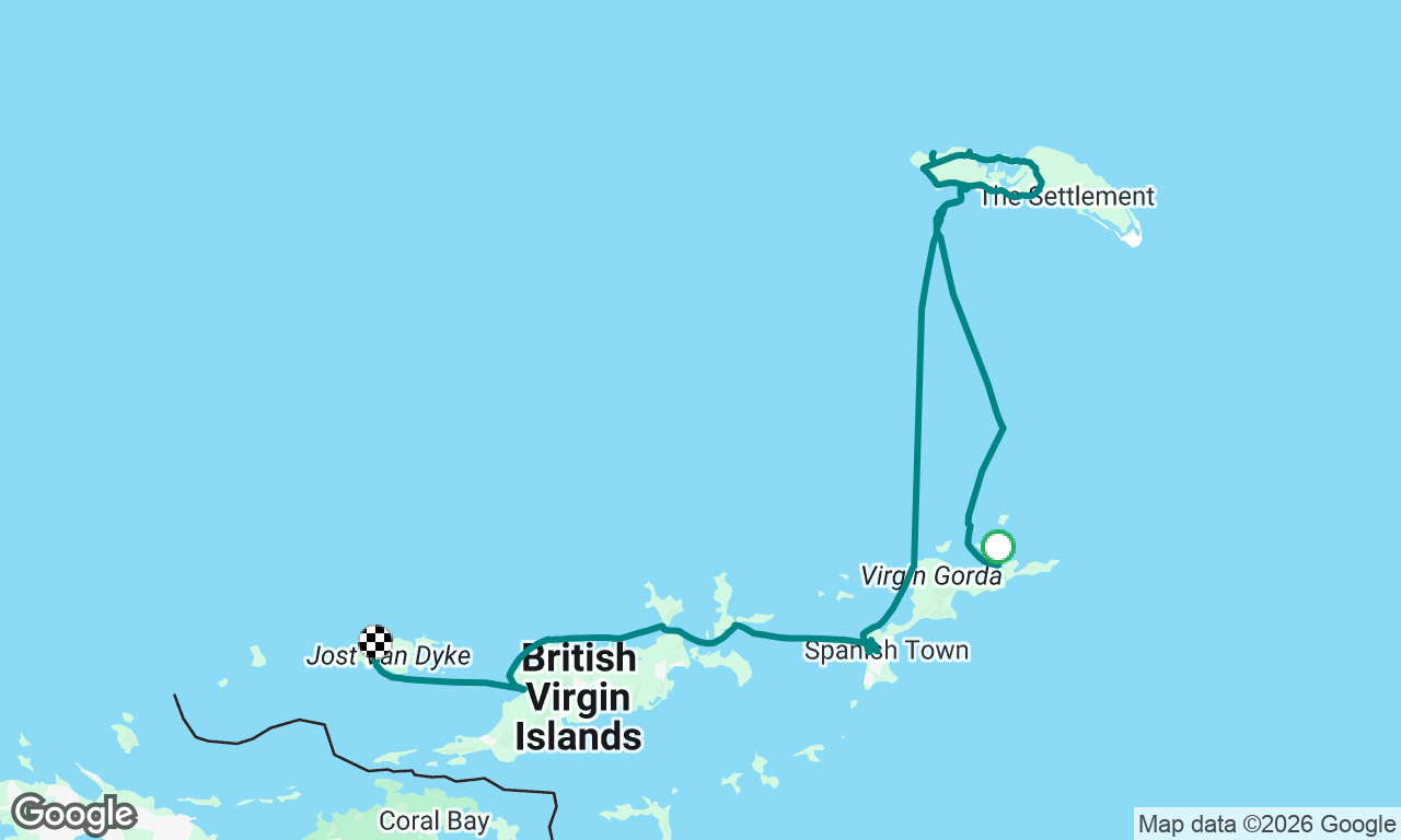 Voyage map