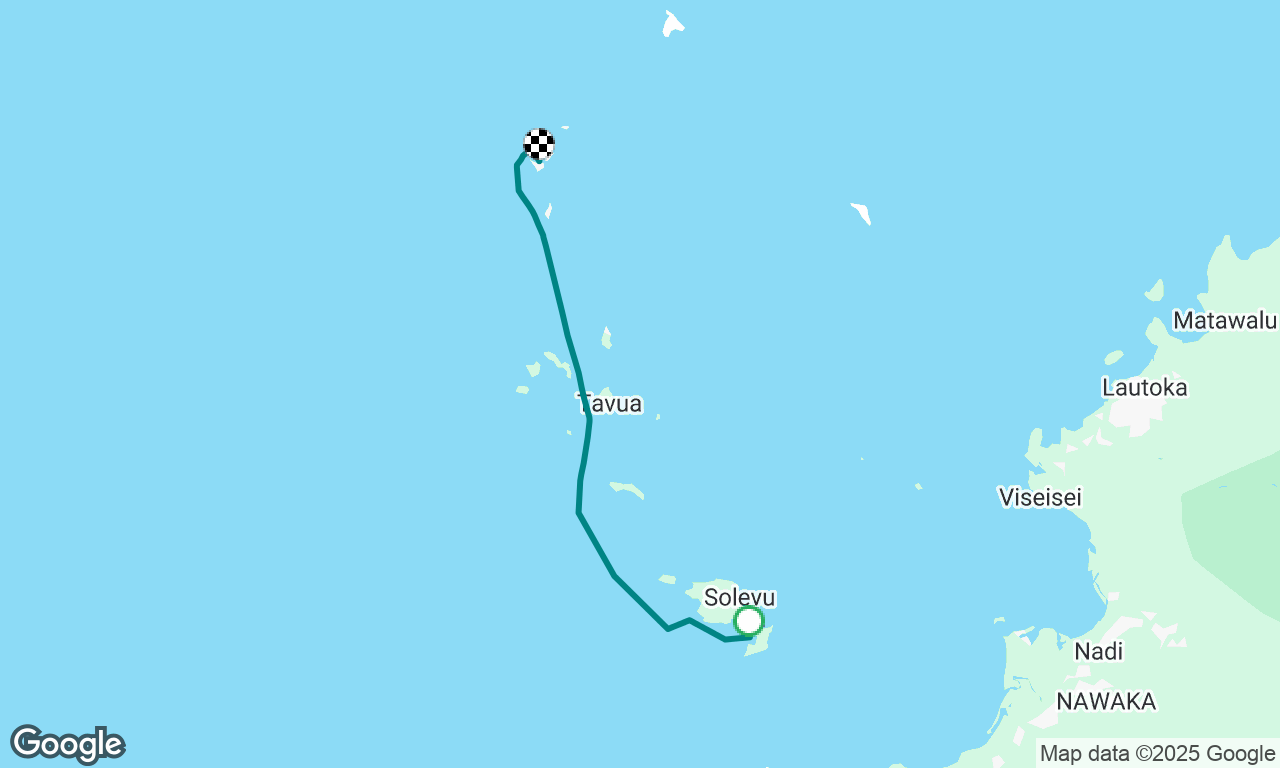 Musket Cove to Blacktip Shark bay (Navada Island)