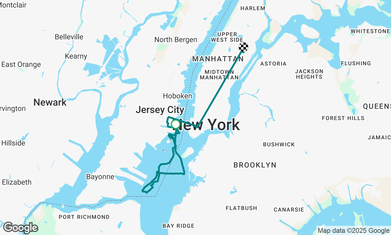 Voyage map