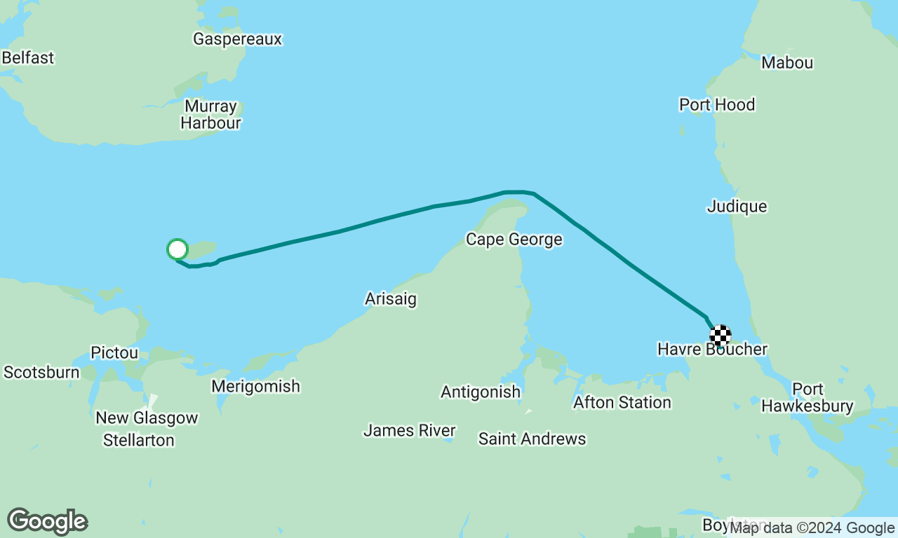 Pictou Island to Havre Boucher