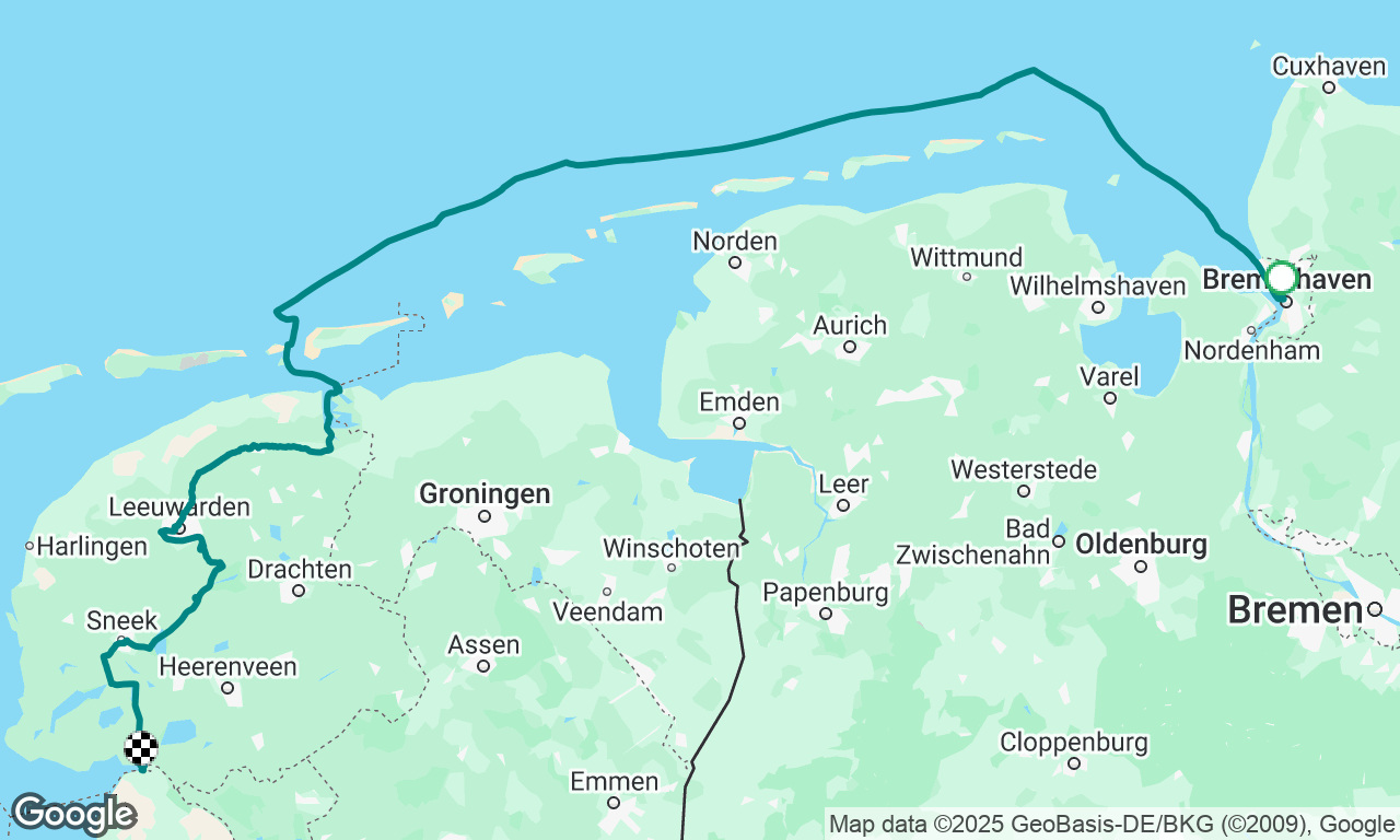 Bremerhaven to Lemmer