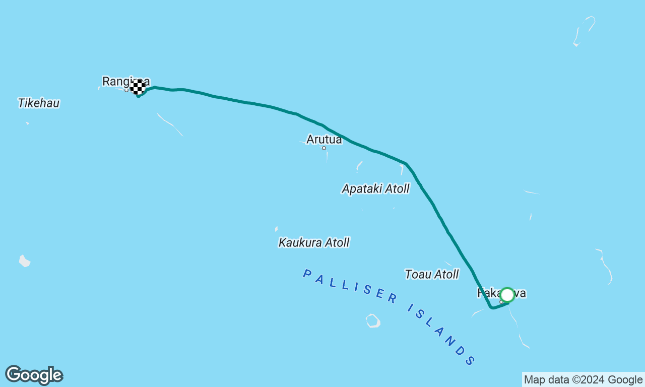 Fakarava to Rangiroa