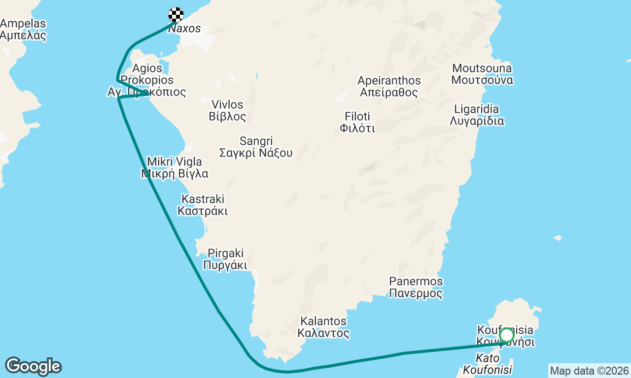 Voyage map