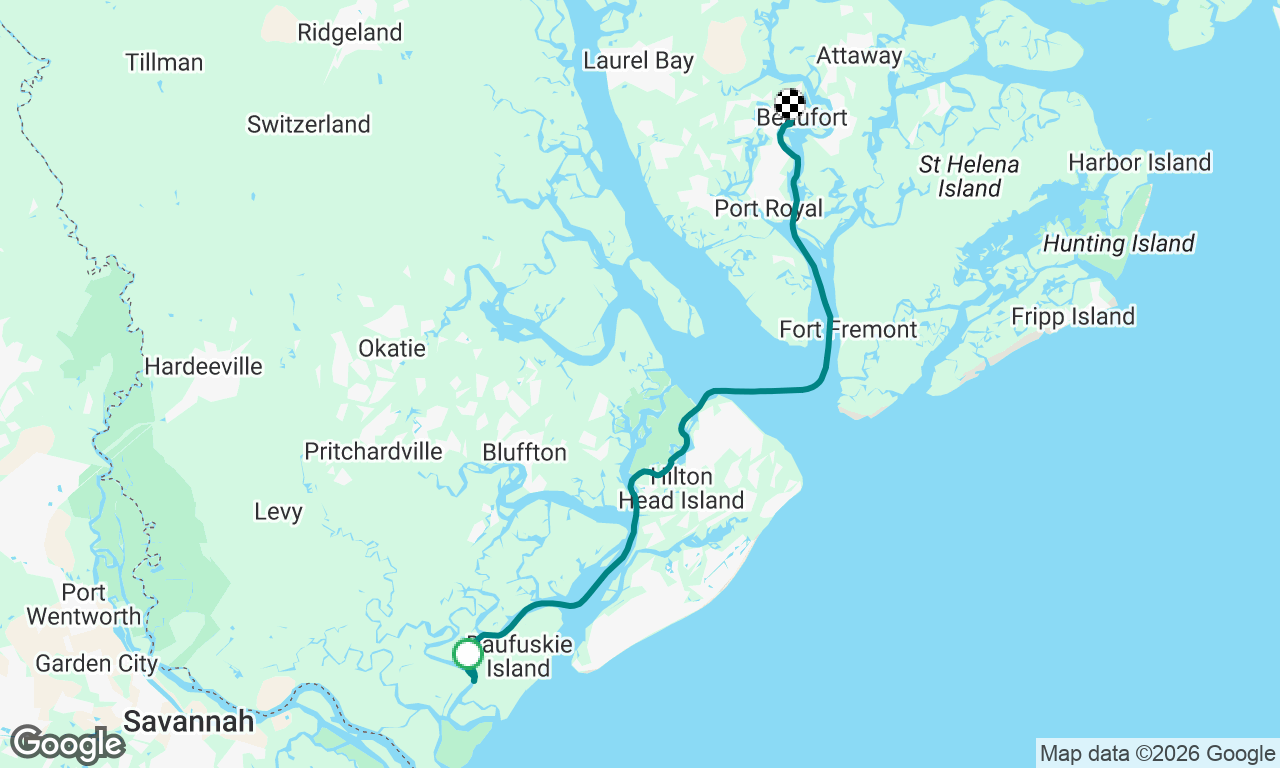Cruise North - Day 11 - Daufuskie L. to Beaufort