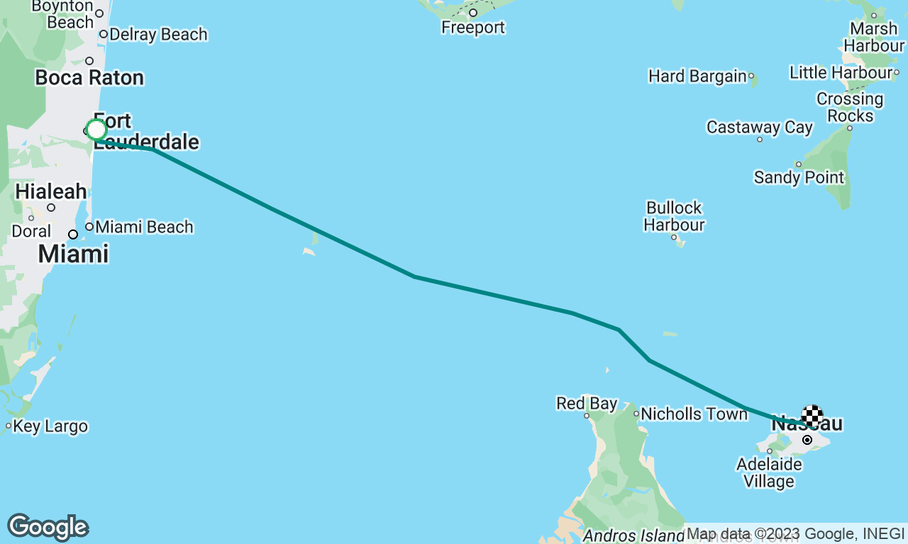 Fort Lauderdale to Nassau 