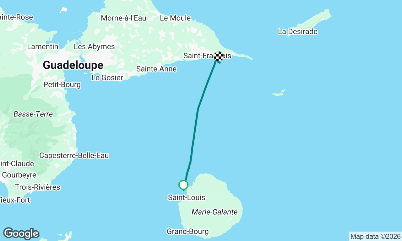 Voyage map