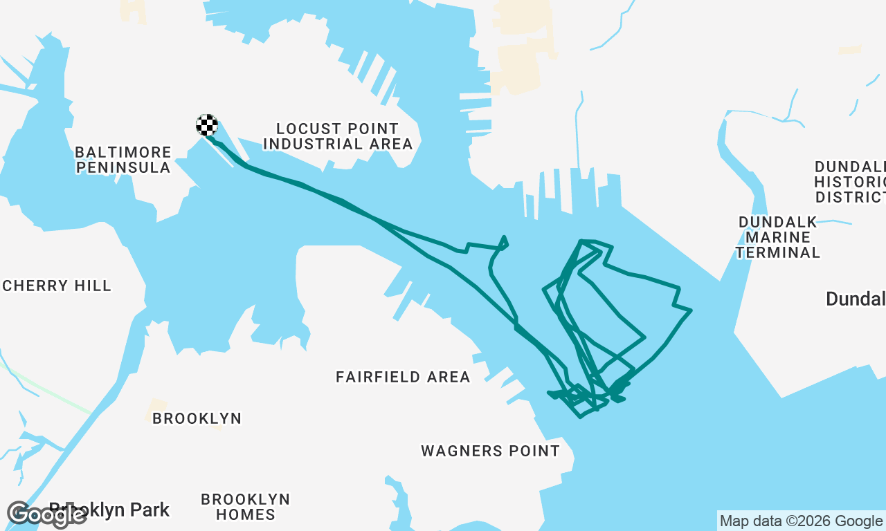 Voyage map