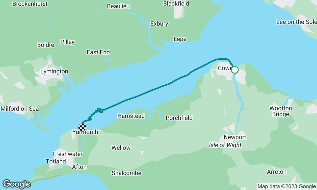 Cowes to Yarmouth