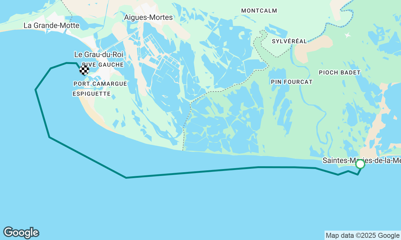 Voyage map