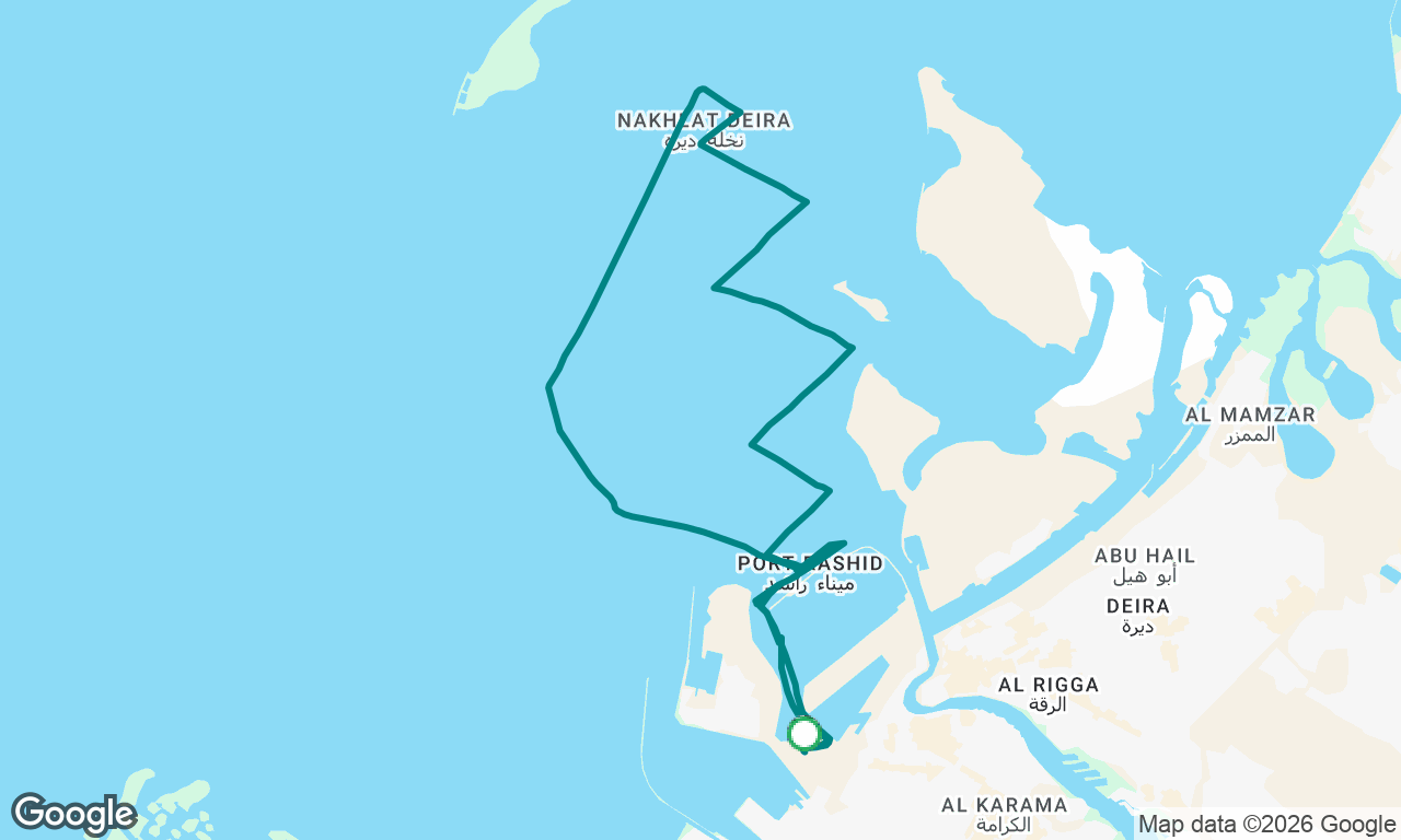 Voyage map