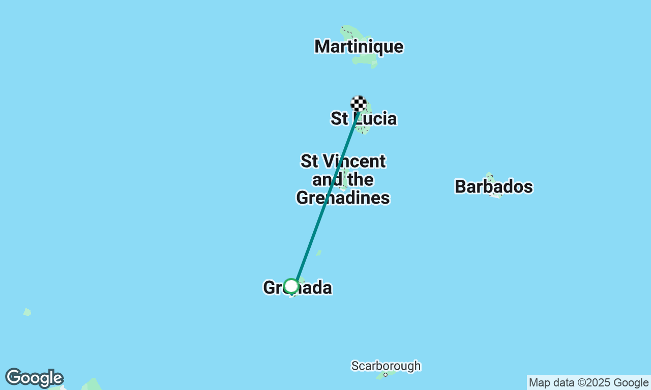 Grenada to St Lucia