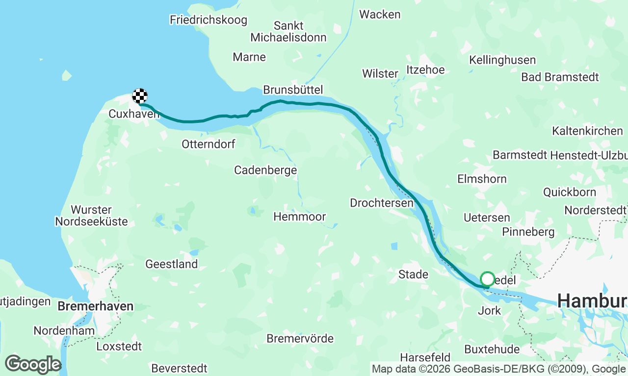 Voyage map