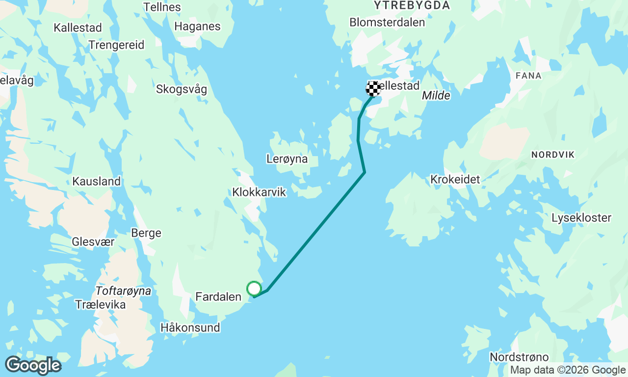 Voyage map