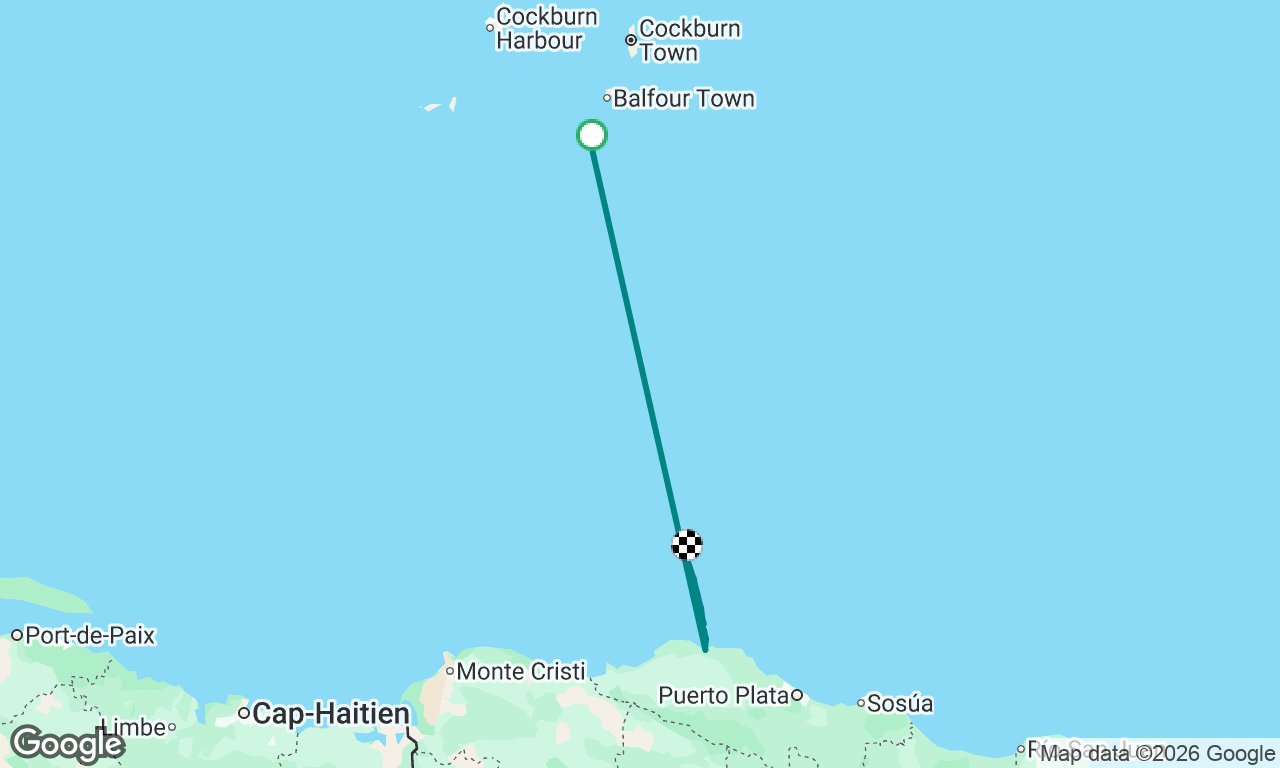 Voyage map