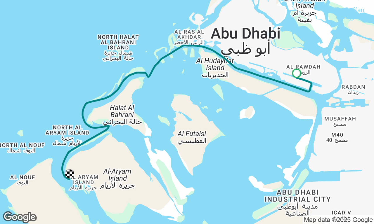 Voyage map