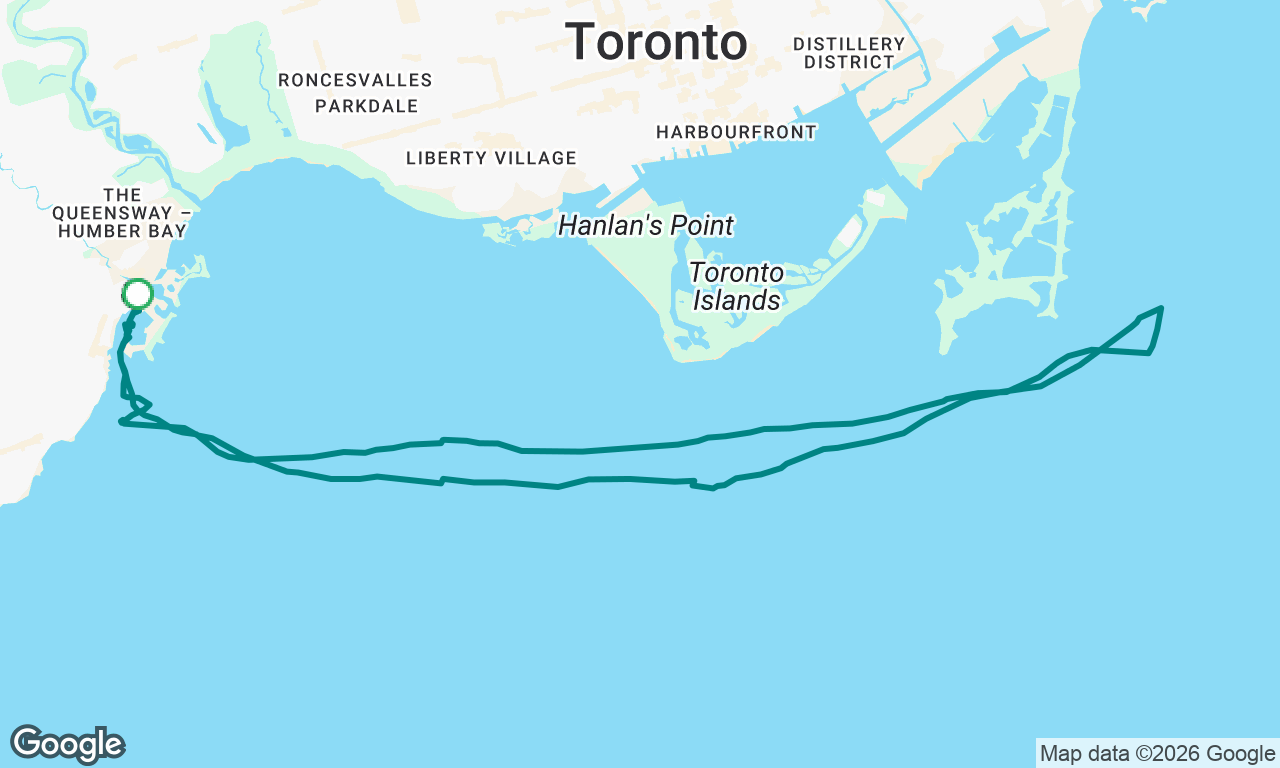 HBSC to Tommy Thompson Park and back