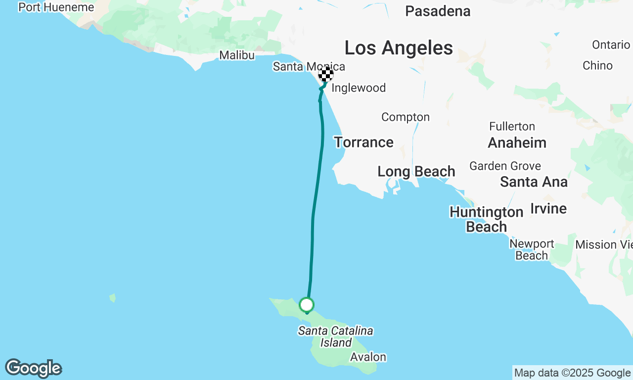 Two Harbors to Marina del Rey - Easter Sunday - NAOS Flotilla