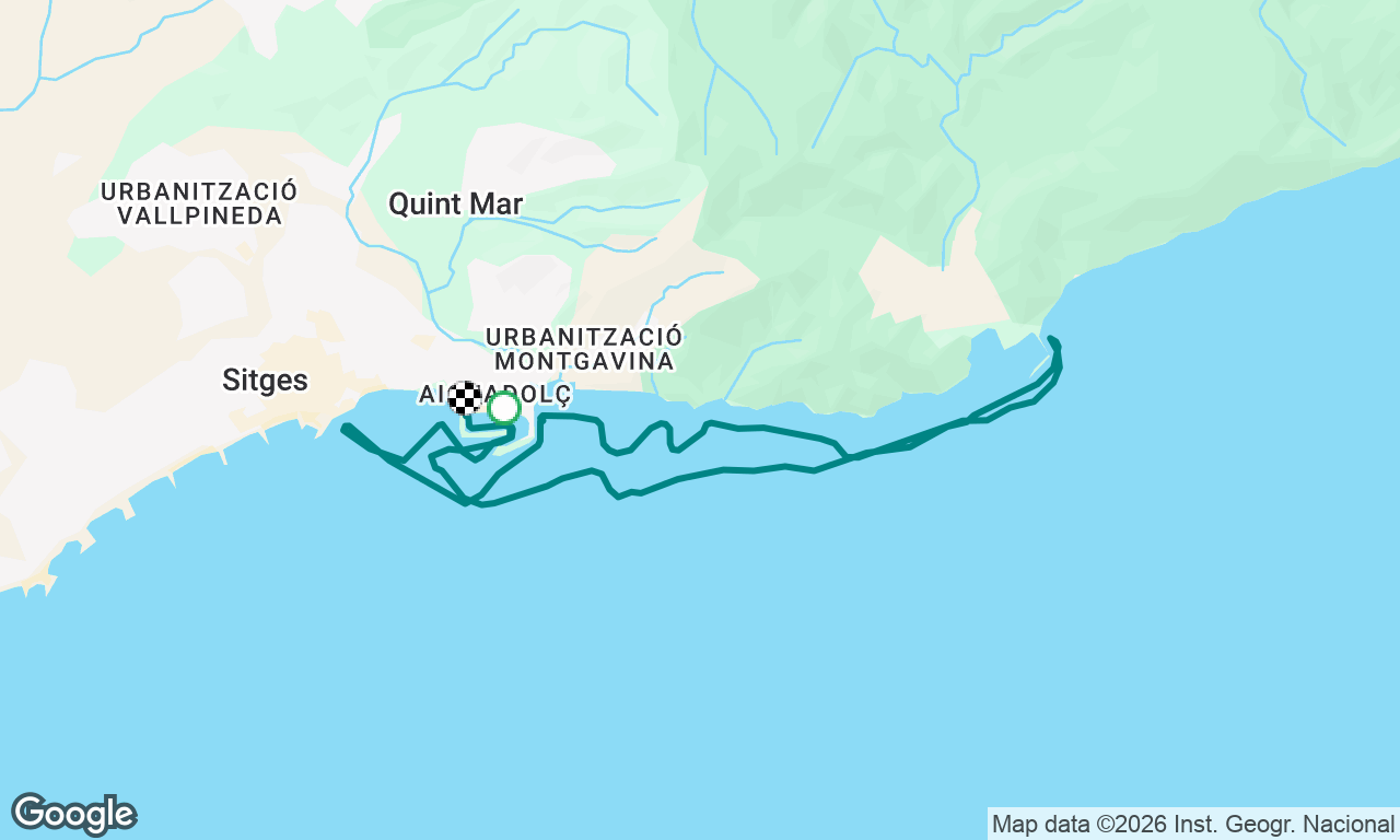 Voyage map