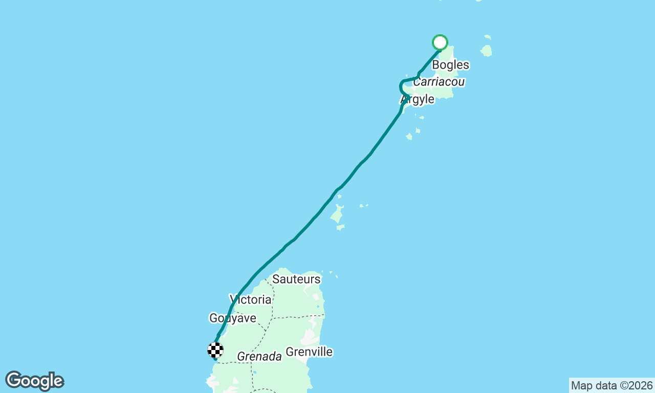 Voyage map