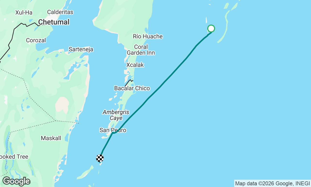 Banco Chinchorro to Caye Caulker
