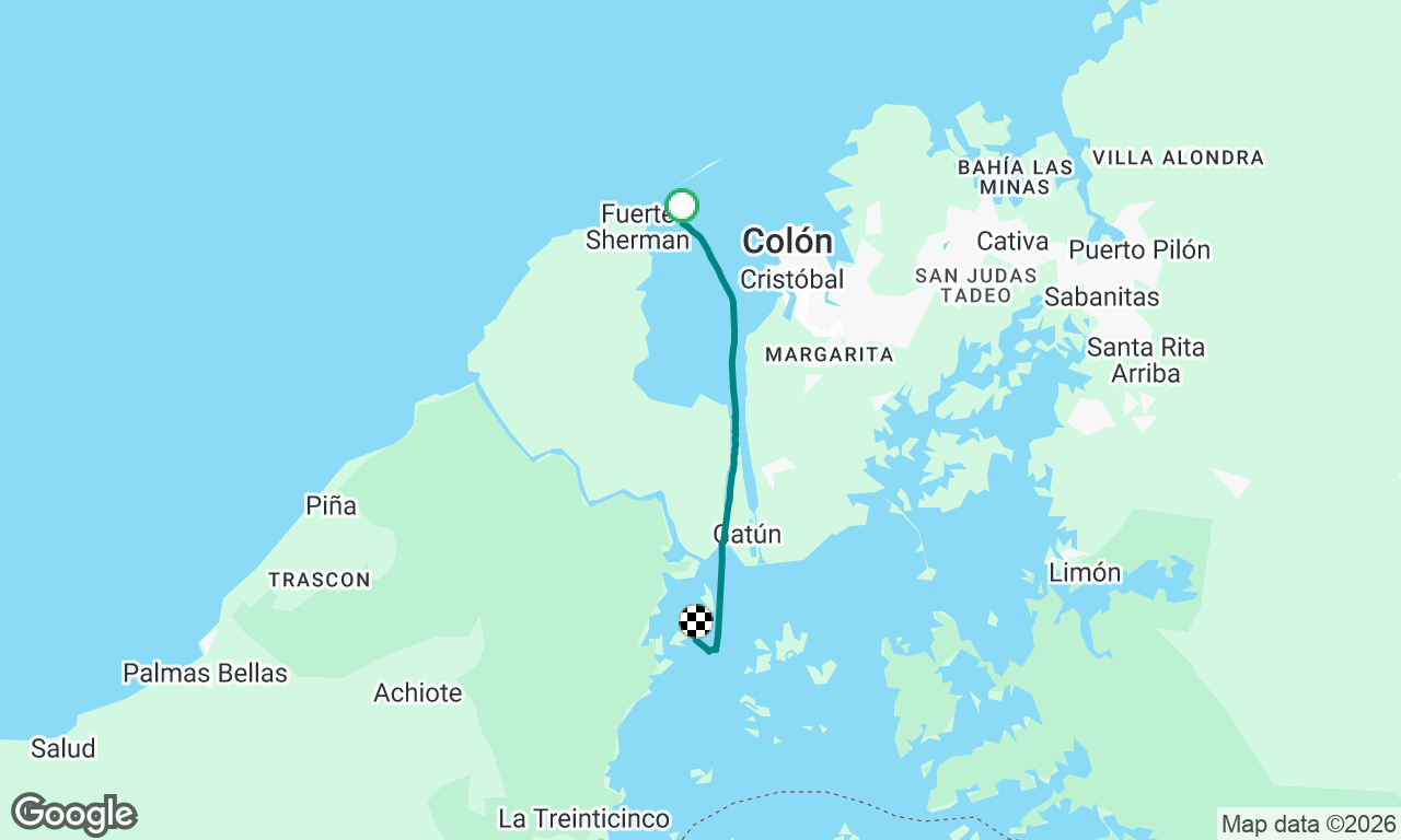 First Half of Panama Canal 