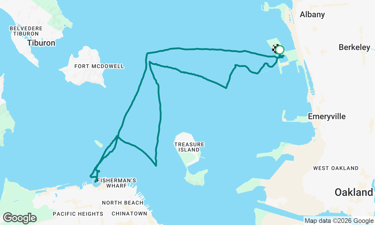 Voyage map