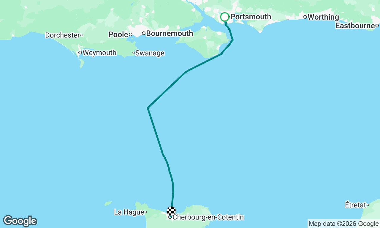 Gosport to Cherbourg