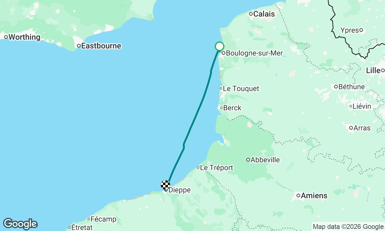 Voyage map