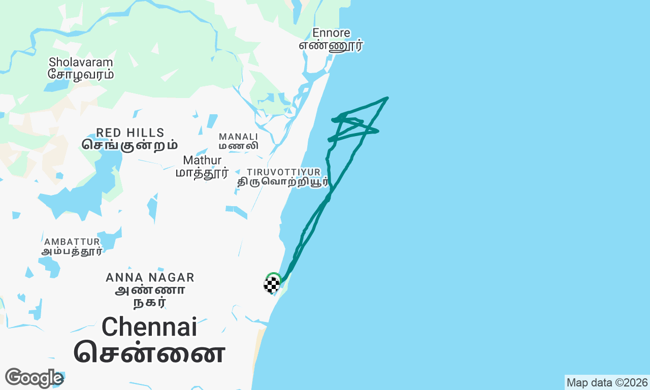 Voyage map