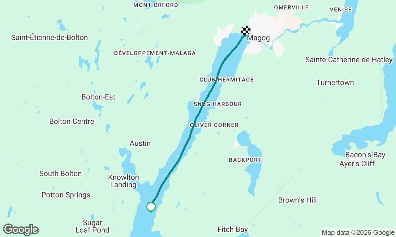 Voyage map