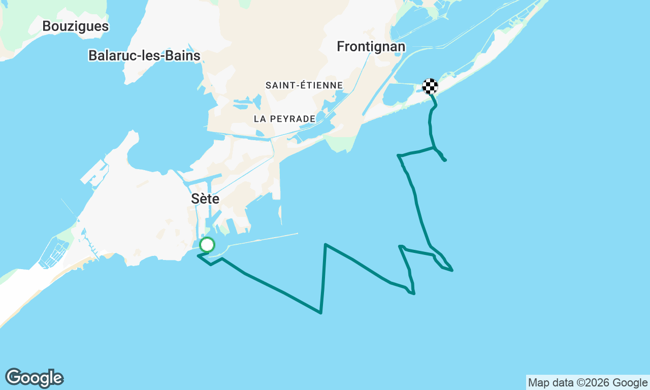 Voyage map