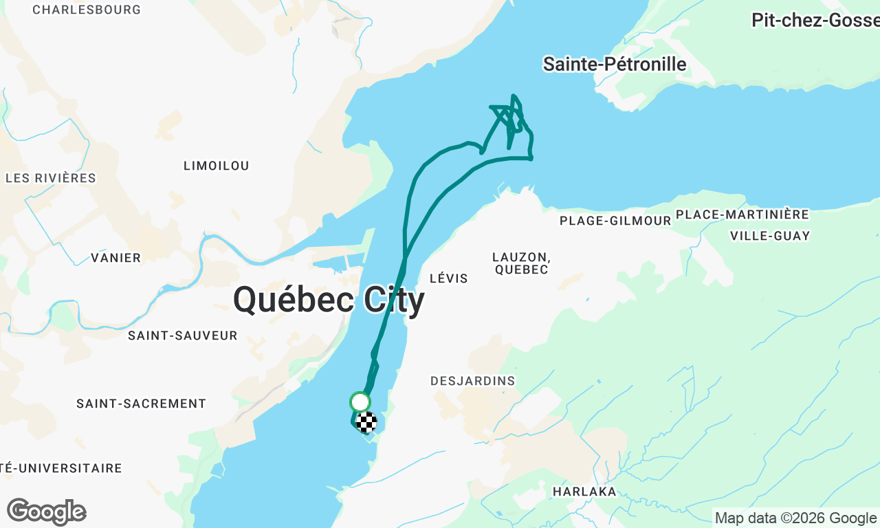 Voyage map