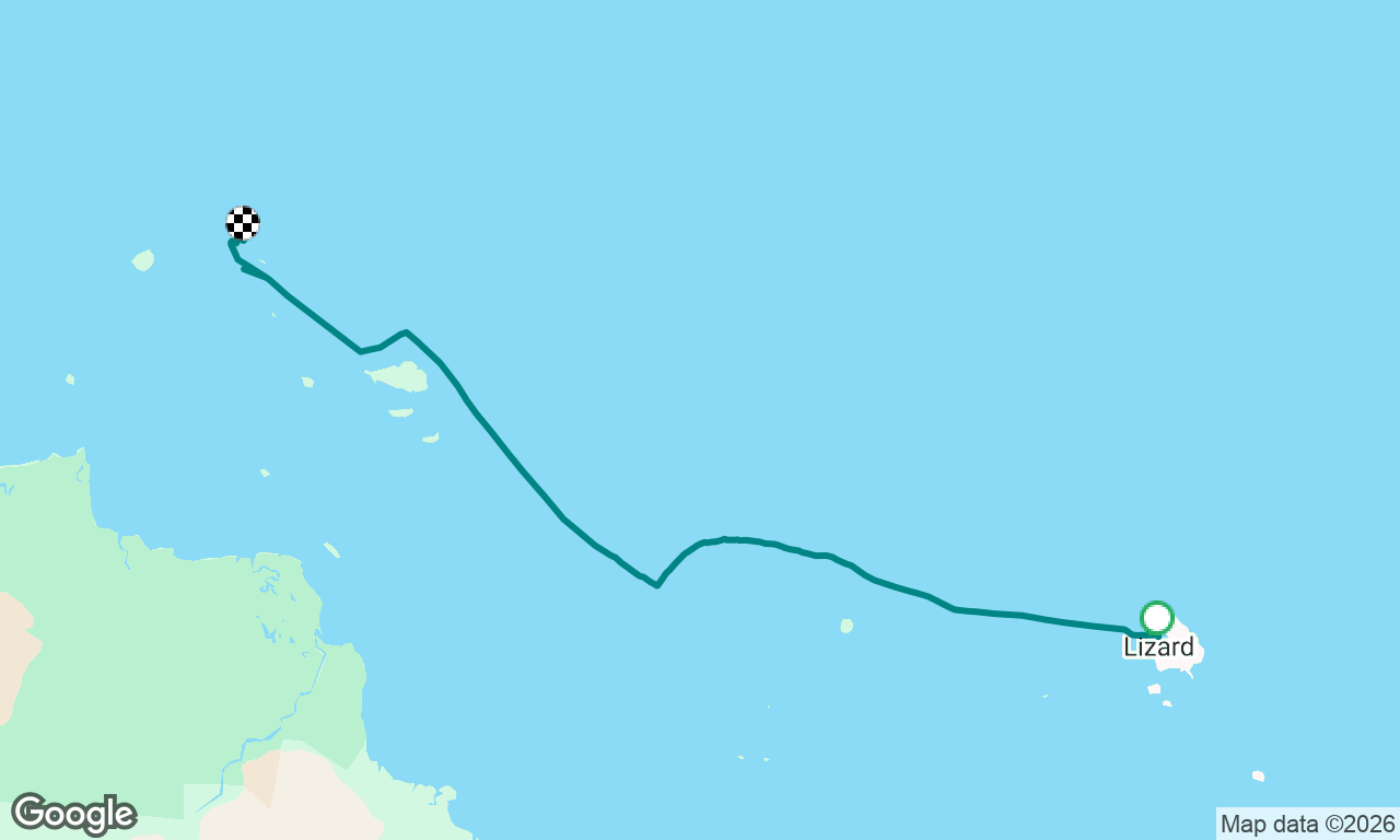 Lizard island to ingram