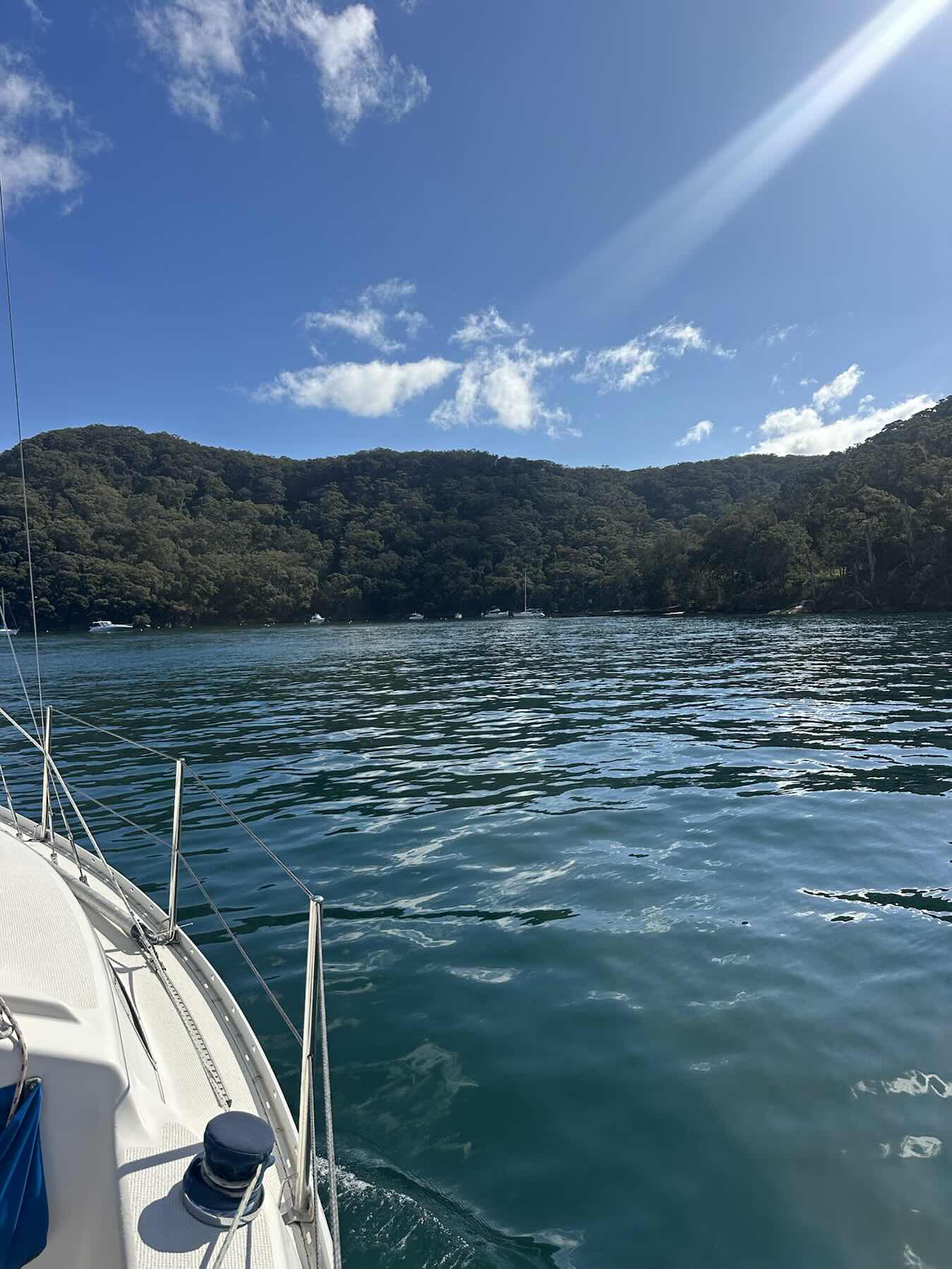 Lunch at Morning Bay and sail back_2B062F16-DBAA-4E1D-BF6A-DE17449C24B1